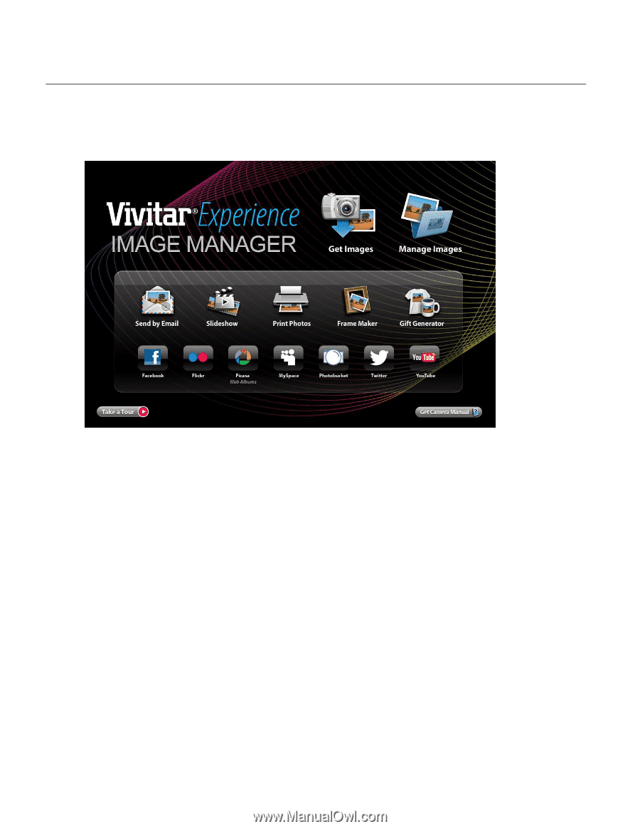 vivitar experience image manager’ software